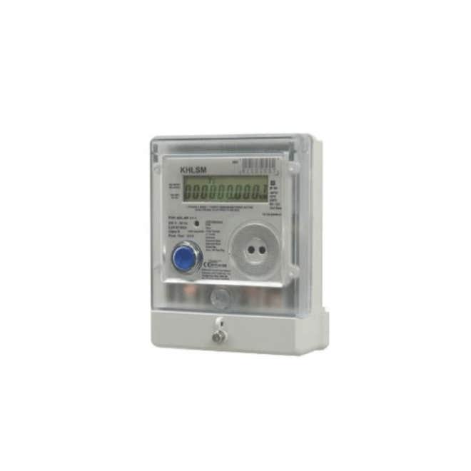 100A Single Phase MID Digital kWh Meter with Extended Cover - SPWKOMX