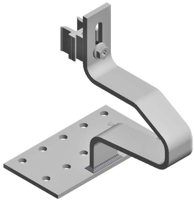 Schletter ProLine & Classic Rapid2+ Pro HSL Roof Hook 45mm - 101001-022