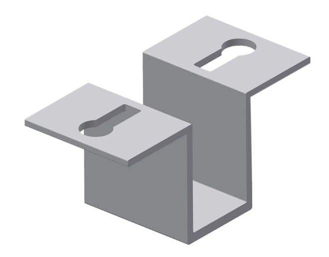 Schletter Uno M8 Universal Adapter - 119033-002