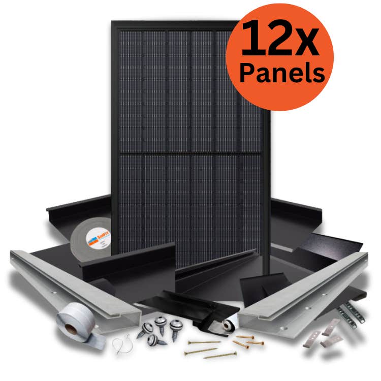Solfit Kit for 3 Rows of 4 Panels - SF-KIT-3X4