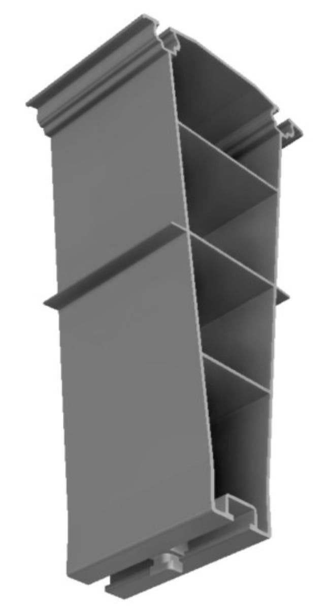 Schletter FixZ-15 Centre Foot Panel Support 18-96mm 15 Degrees with Connector - 163900-003