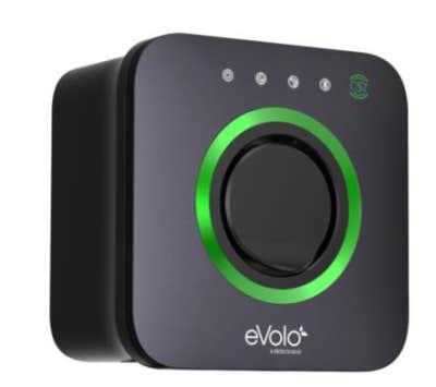 Evolo EVC7001 eDock EV Charger 7.4kW Type 2 Compact Design - Anthracite Grey