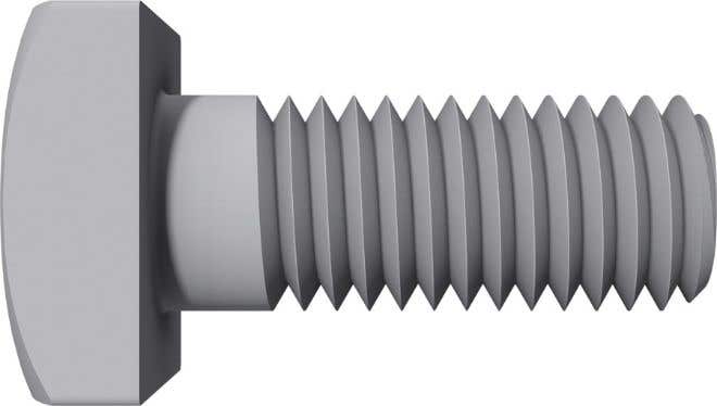 Schletter Screw M10x25mm Square A2 GMB - 943410-025