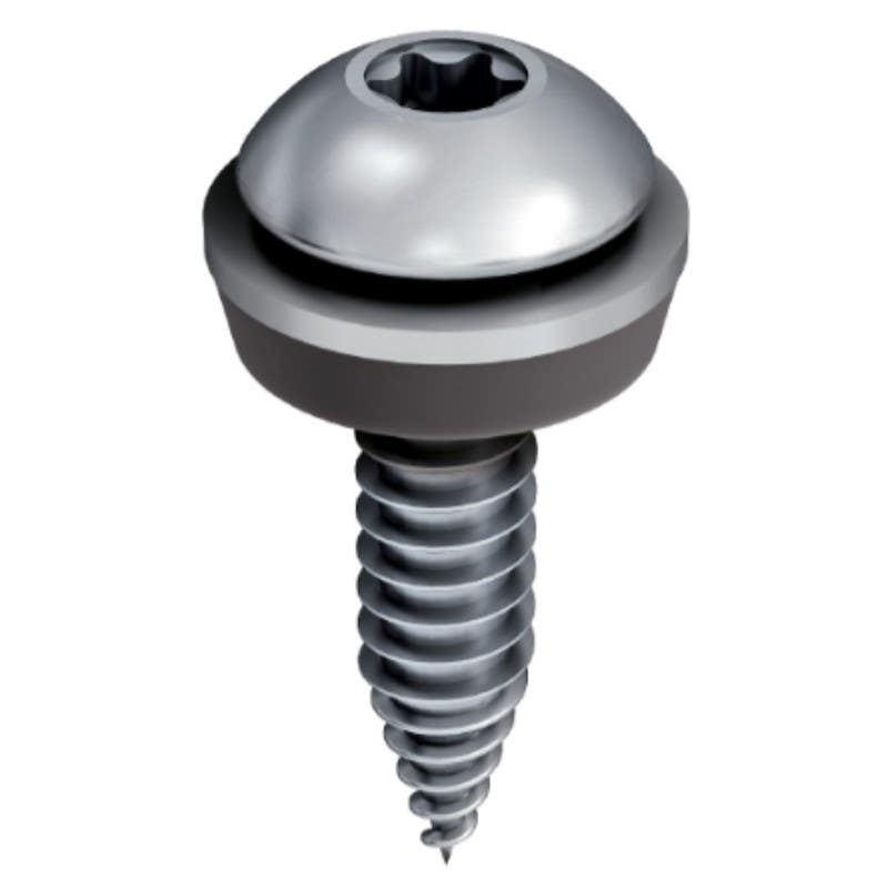 Solfit Stainless Steel Self-Drilling Screws 25mm x 5.5mm, 100 Pack - SF-SSDF-100