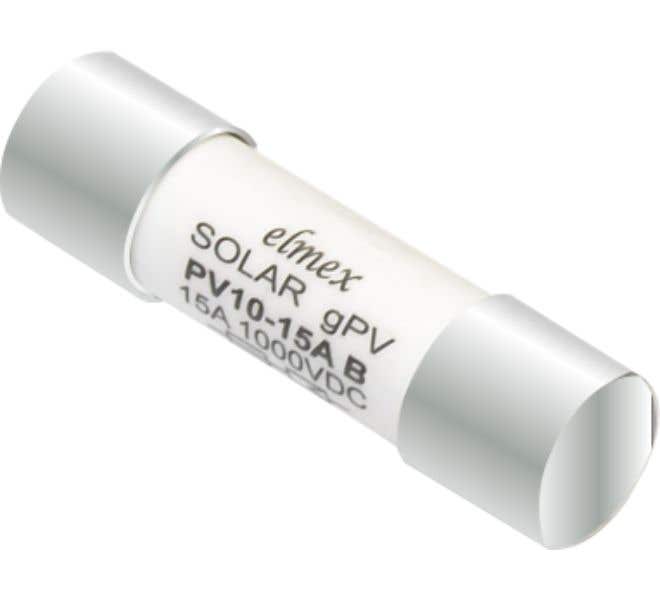 Elmex Solar Fuse Link 10A 10x38mm - EPVFL-10A