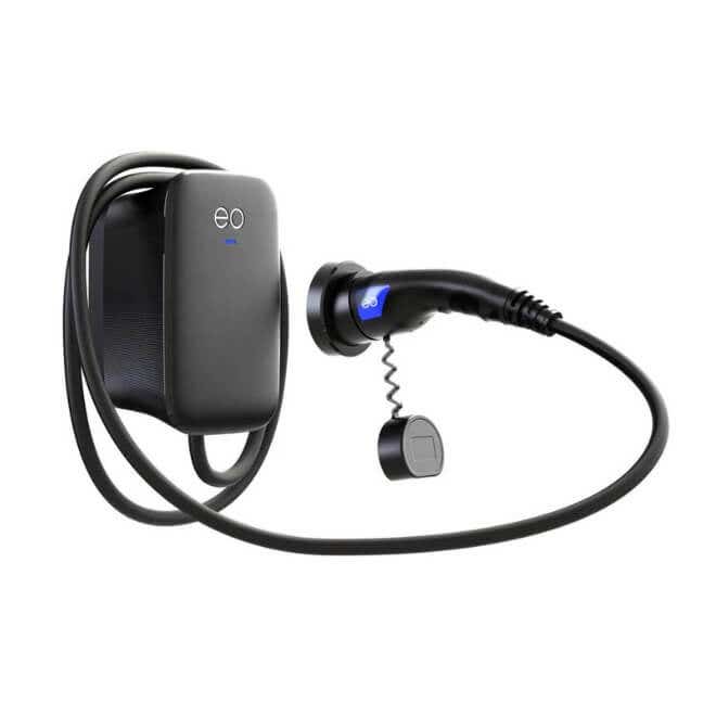 EO Mini Pro 3 Tethered Type 2 7.2kW 32A 1 Phase OCCP 1.6 + Ethernet + DCL No RFID EV Charger - EM301-T2T-PME-DCL