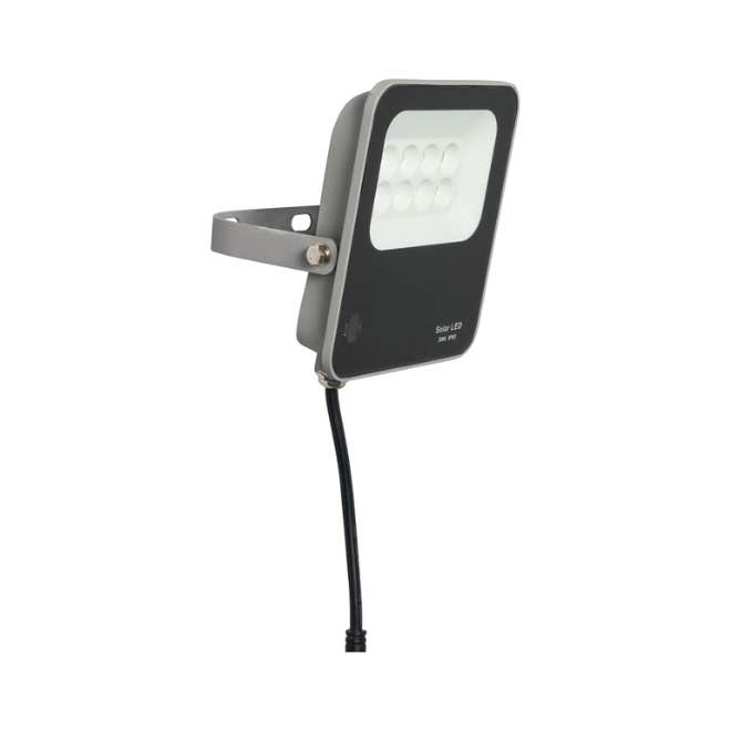 Forum Denby Remote Control Solar Floodlight IK10 1100 Lumens in Grey - ZN-42053