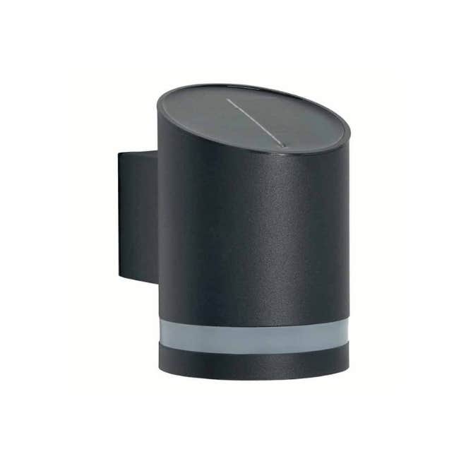 Forum Trimdon LED Solar Wall Light 3000K 100 Lumens in Black - ZN-42046