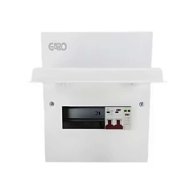 Garo Consumer Unit c/w Isolator & Surge 8 Module 5 Free Ways - GS8S5C