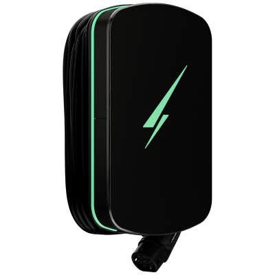 Hypervolt 3 Pro 7kW EV Charger with 10m Tethered Cable Ultra Black - HV3PROAAUB100T2