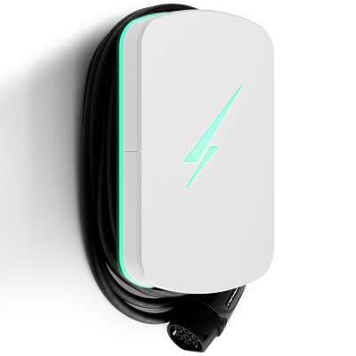 Hypervolt 3 Pro 7kW EV Charger with 7.5m Tethered Cable Ultra White - HV3PROAAUW075T2