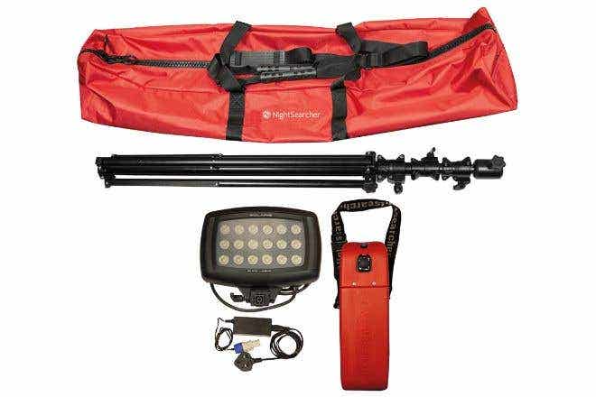 NightSearcher Solaris MegaStar 20K Rechargeable Floodlight Kit - NSMEGASTARKIT