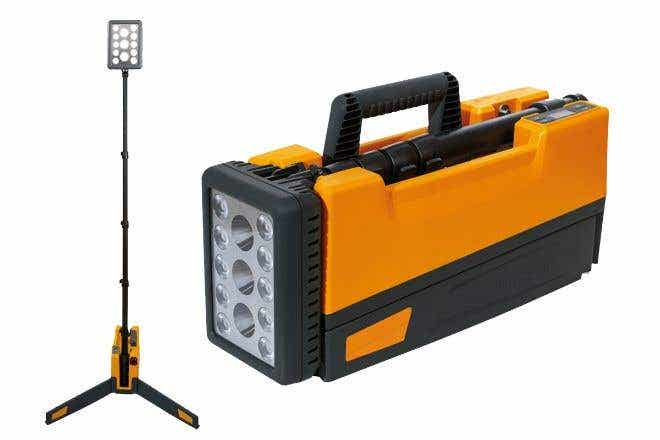 NightSearcher Solaris Pro High Powered Portable LED Floodlights with Dual Optics - NSSOLARISPRO