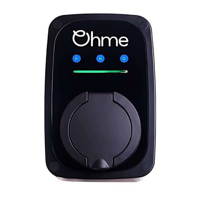 Ohme ePod 7.4kW Untethered Smart EV Charger, Type 2 Socket, Black, IP54 - OHMEX1GB003-BL