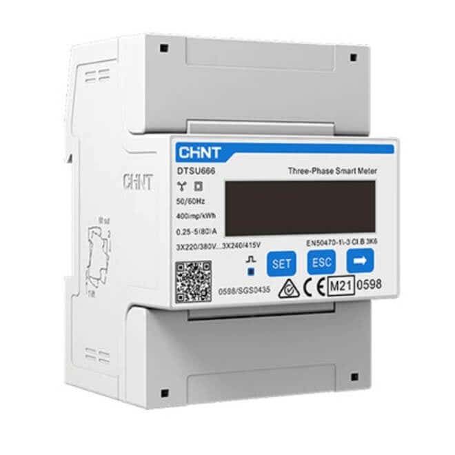 Solax Chint Three Phase Smart Energy Meter DTSU666-CT 200A/5A - Chint Meter three Phase