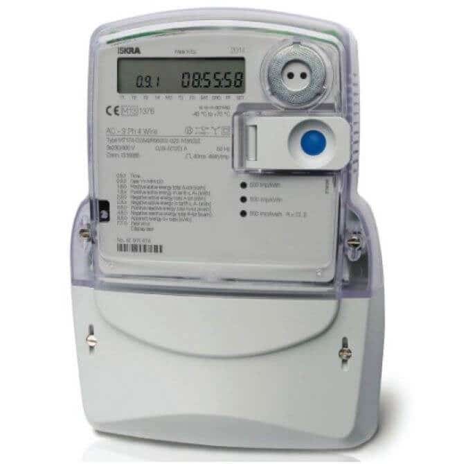 Iskra MT174 - 120A Three Phase MID Approved Meter - TPWISR