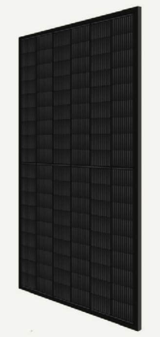 UKSOL 435W Full Black Solar Panel, High Efficiency - UKS-SM144-435-OPT