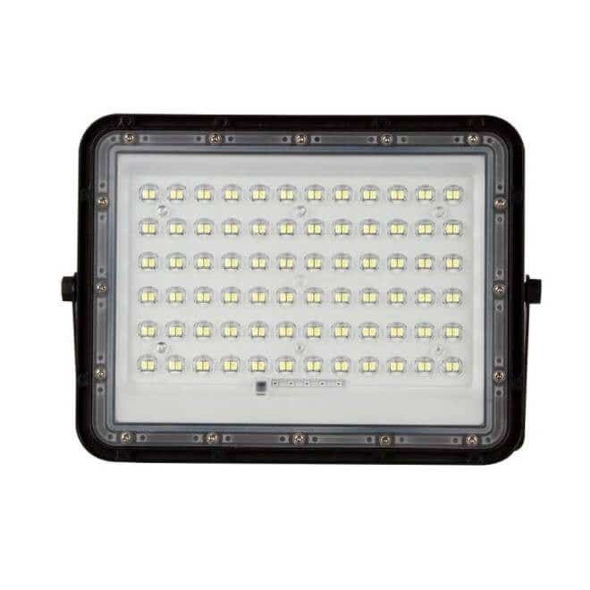 V-TAC 120W LED Solar Floodlight 4000K 12000 mAh Battery 3M Cable Smart IR Remote Fast Charge - 7826