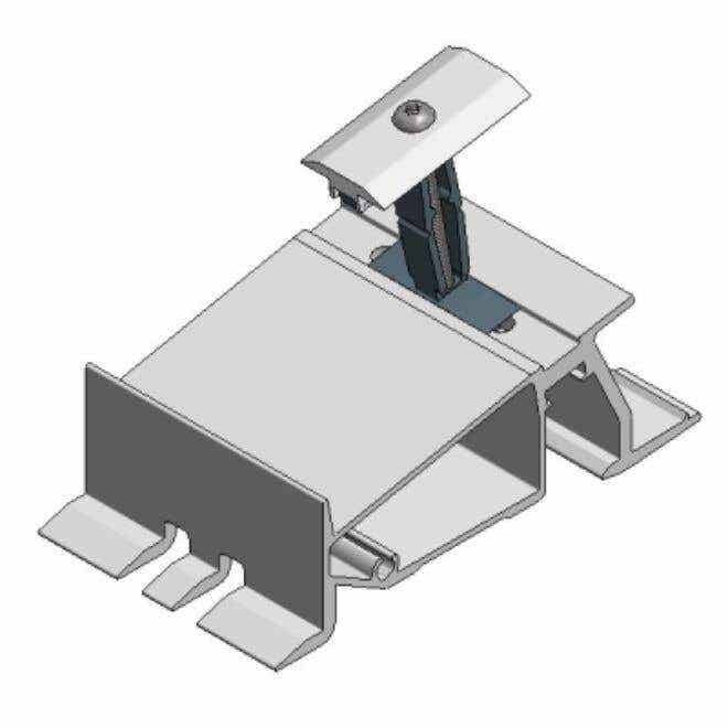 Van der Valk ValkPro+ Front Foot 10 Degrees with Centre Clamp - VDV 724660