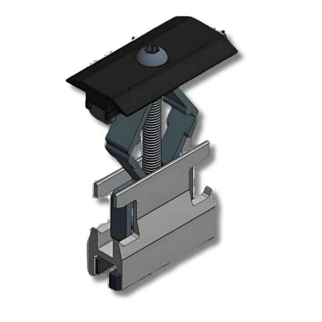 Van der Valk ValkPitched Black Universal Mid Clamp - VDV 721550ZW