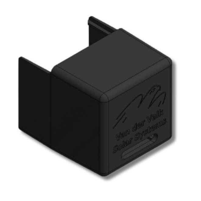 Van der Valk ValkPitched Black End Cap - VDV 739052