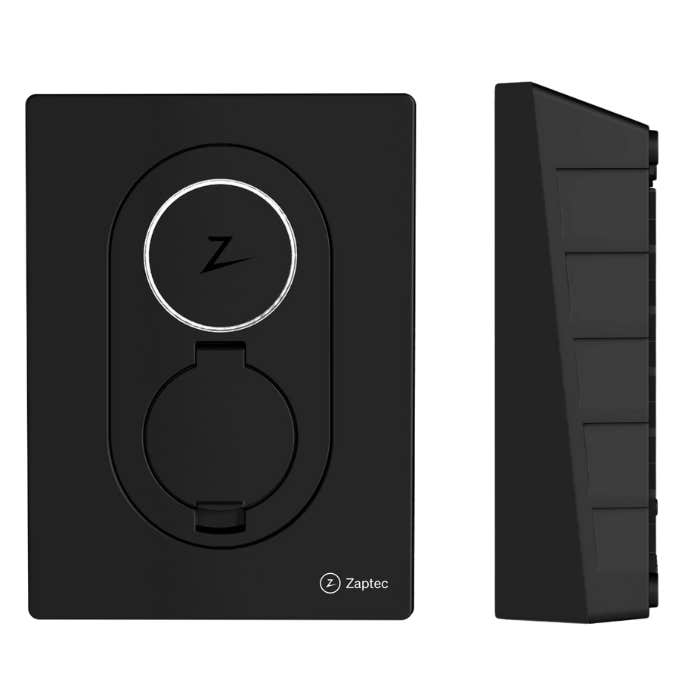 Zaptec Go Asphalt Black 7.4kW EV Charger, Type 2, IP54, Wi-Fi Enabled - 900-00008