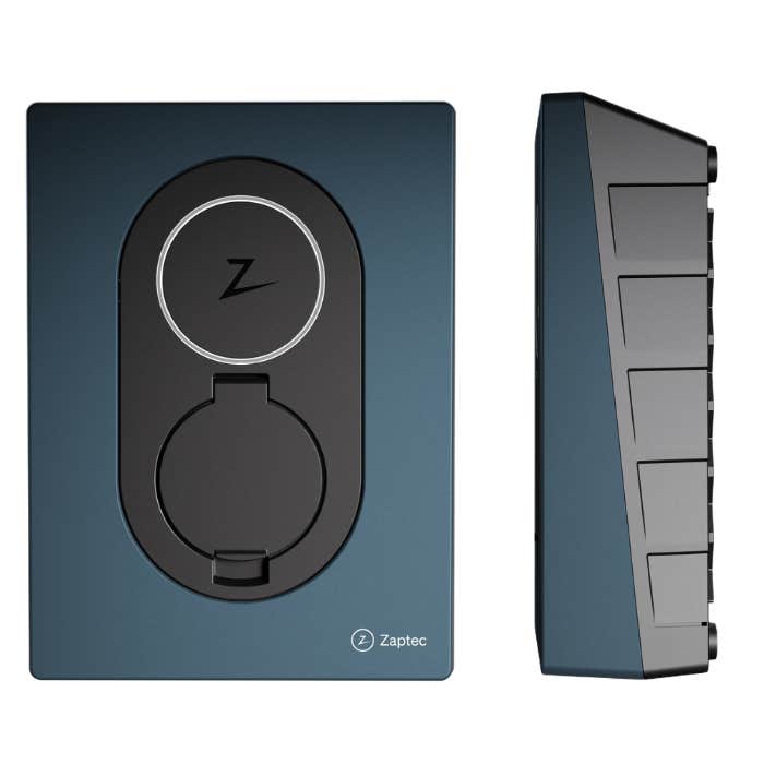 Zaptec Go 7.4kW Smart EV Charger, IP54, Type 2 Socket Midnight Blue - 900-00017