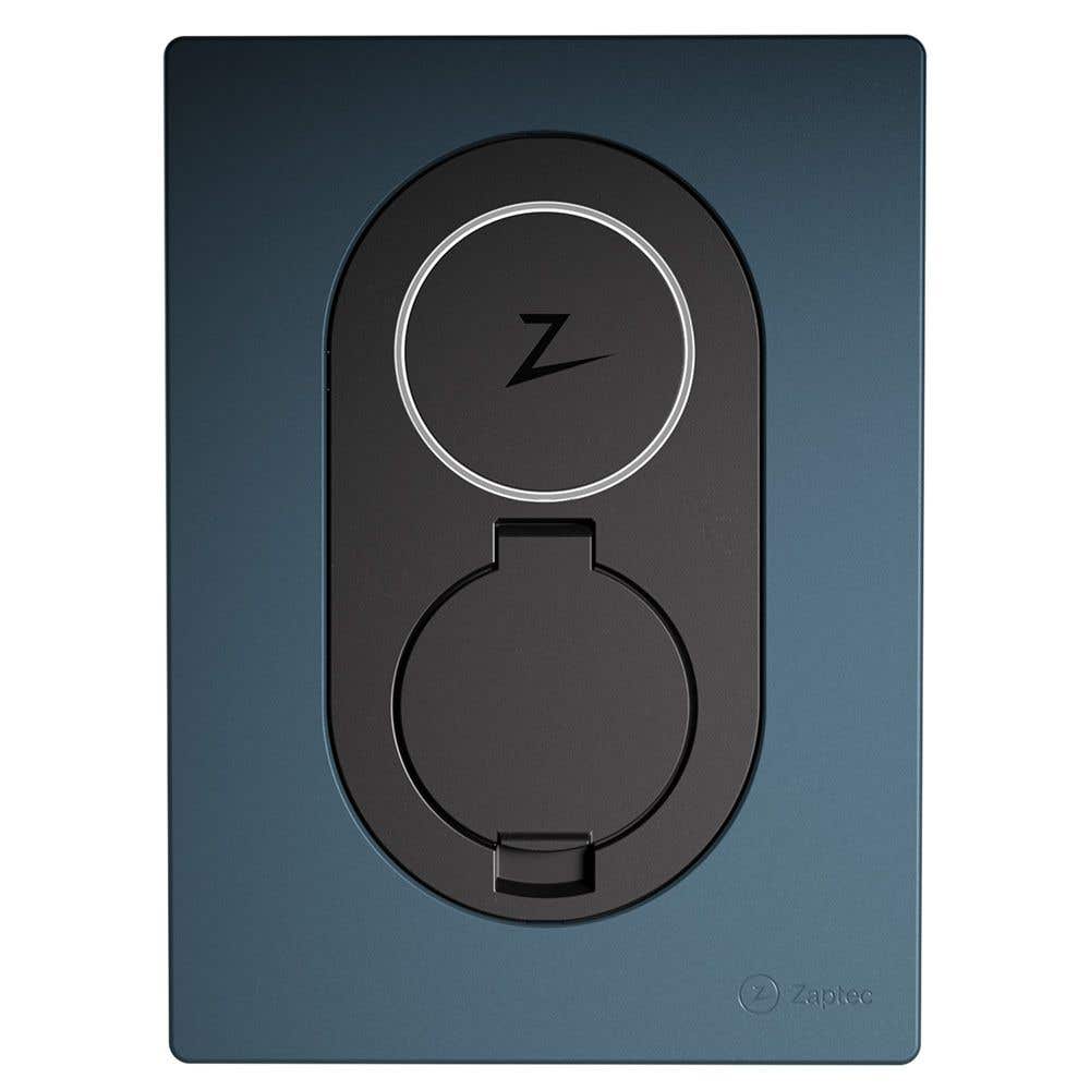 Zaptec Go Frontcover - Midnight Blue Finish - ZM000765